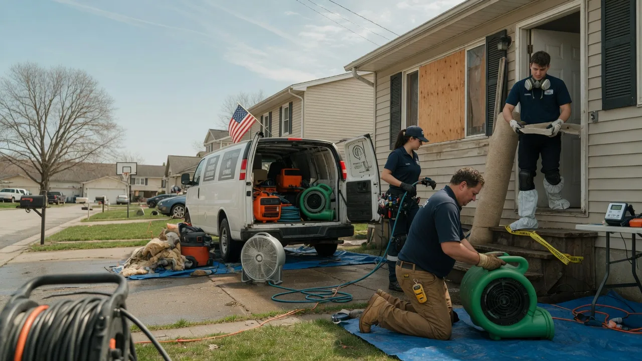 Water Damage Restoration in Longview, TX near me